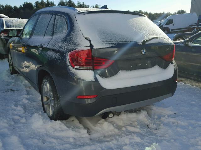 WBAVL1C56EVY15126 - 2014 BMW X1 XDRIVE2 GRAY photo 3
