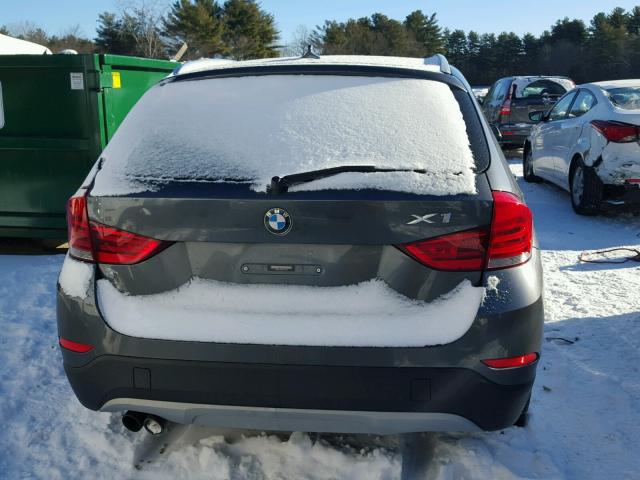 WBAVL1C56EVY15126 - 2014 BMW X1 XDRIVE2 GRAY photo 9