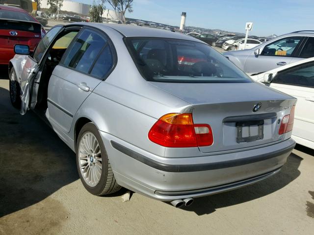 WBAAV33461EE78238 - 2001 BMW 325 I SILVER photo 3