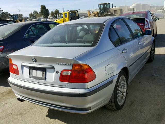 WBAAV33461EE78238 - 2001 BMW 325 I SILVER photo 4