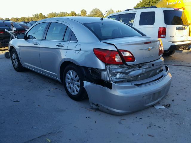 1C3LC46K47N522359 - 2007 CHRYSLER SEBRING SILVER photo 3