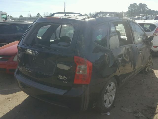 KNAFG528097224490 - 2009 KIA RONDO BASE BLACK photo 4