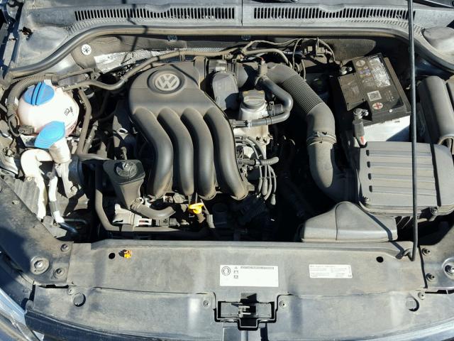 3VW2K7AJ0CM382886 - 2012 VOLKSWAGEN JETTA BASE 灰色 照片 7