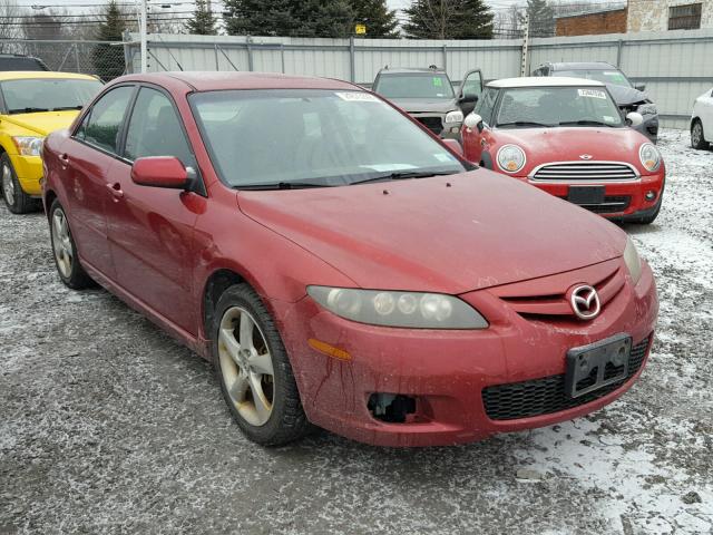 1YVHP80C275M01435 - 2007 MAZDA 6 I RED photo 1