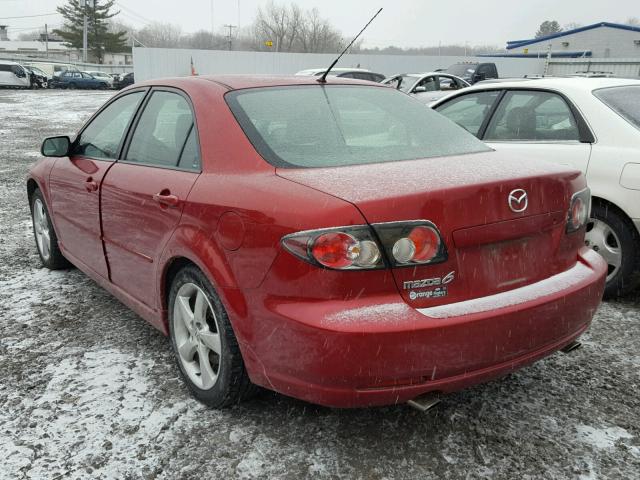 1YVHP80C275M01435 - 2007 MAZDA 6 I RED photo 3