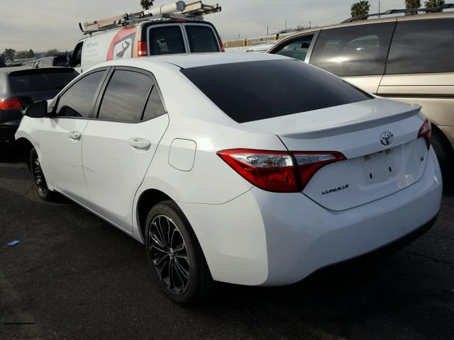 5YFBURHEXGP457142 - 2016 TOYOTA COROLLA L WHITE photo 3