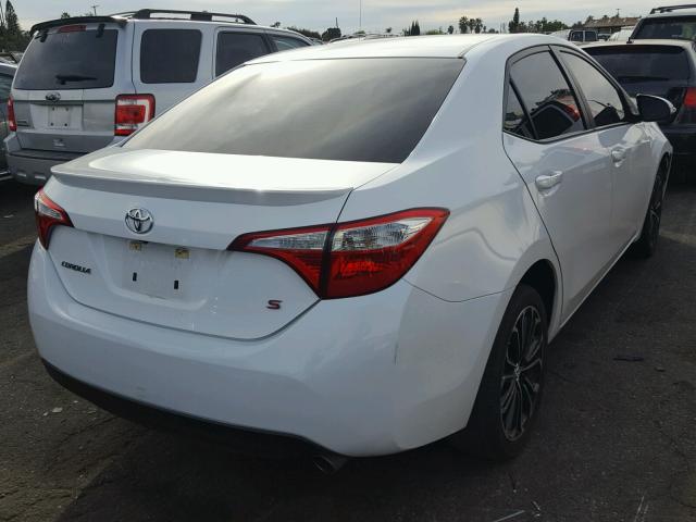 5YFBURHEXGP457142 - 2016 TOYOTA COROLLA L WHITE photo 4