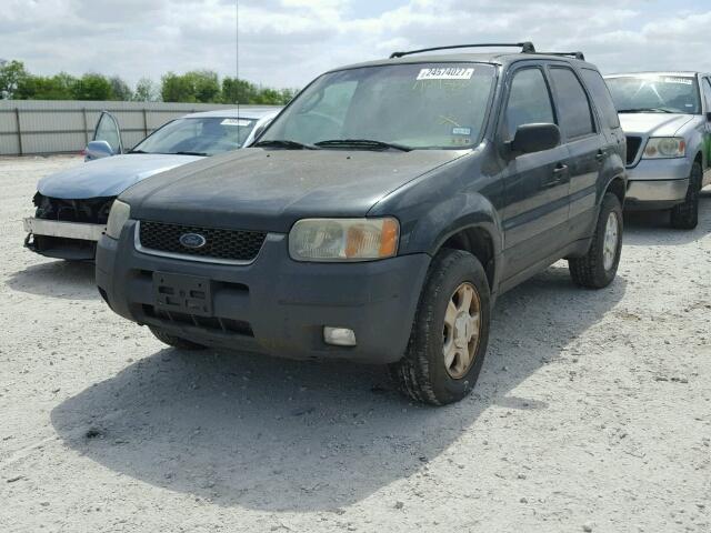 1FMCU93174DA09380 - 2004 FORD ESCAPE XLT GREEN photo 2