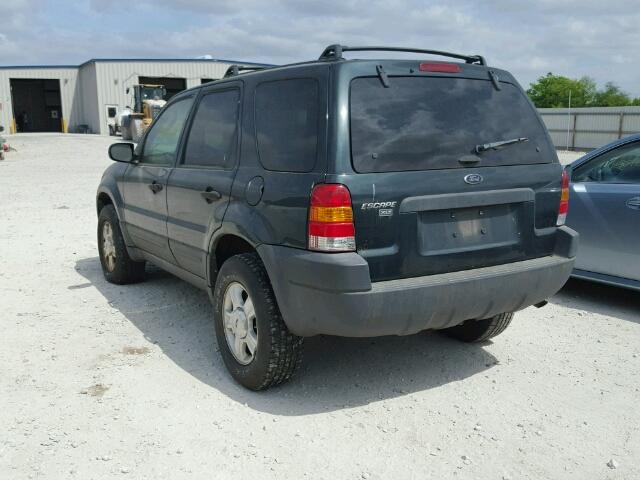 1FMCU93174DA09380 - 2004 FORD ESCAPE XLT GREEN photo 3