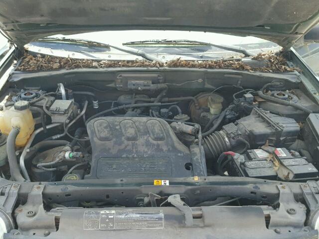 1FMCU93174DA09380 - 2004 FORD ESCAPE XLT GREEN photo 7