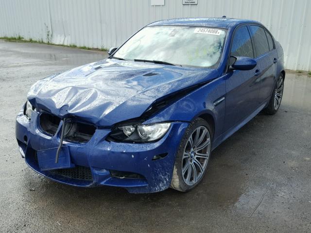 WBSPM9C51AE202129 - 2010 BMW M3 BLUE photo 2