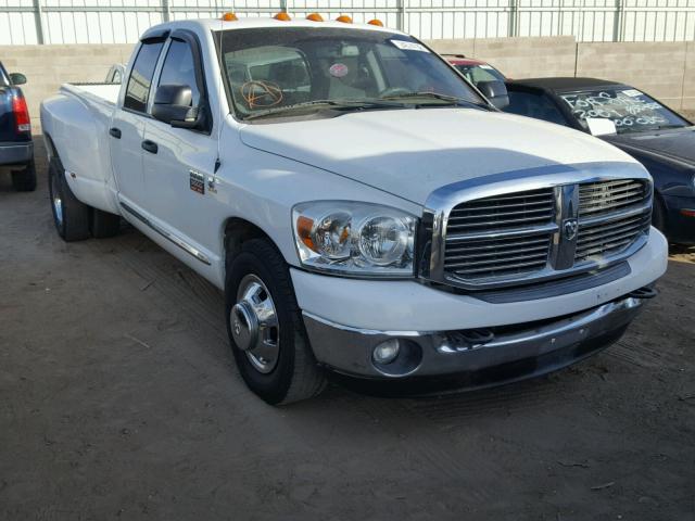 3D7ML48L99G547636 - 2009 DODGE RAM 3500 WHITE photo 1