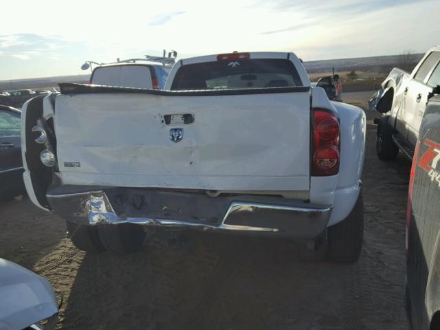 3D7ML48L99G547636 - 2009 DODGE RAM 3500 WHITE photo 4