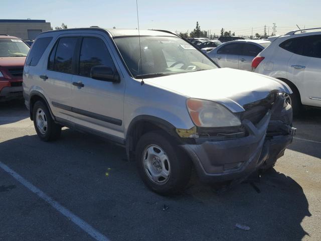 JHLRD78433C022172 - 2003 HONDA CR-V LX SILVER photo 1