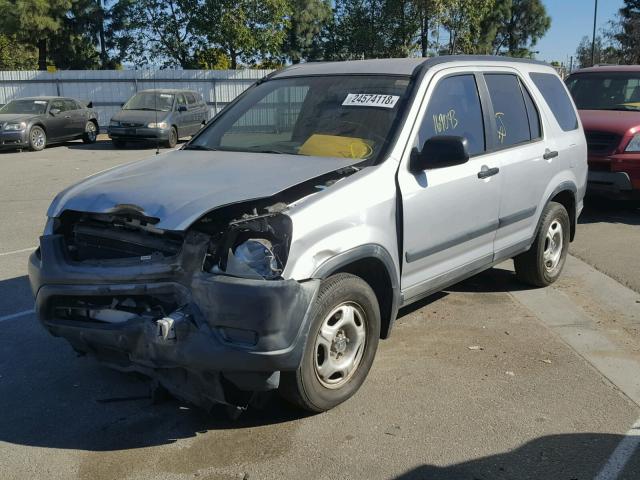 JHLRD78433C022172 - 2003 HONDA CR-V LX SILVER photo 2