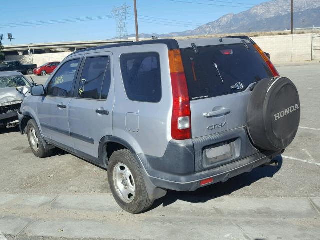 JHLRD78433C022172 - 2003 HONDA CR-V LX SILVER photo 3