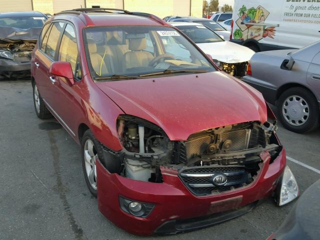 KNAFG526377097276 - 2007 KIA RONDO LX RED photo 1