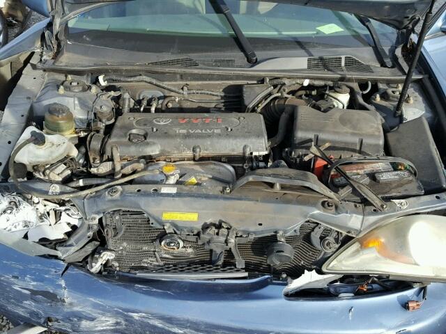 4T1BE32K74U892266 - 2004 TOYOTA CAMRY LE BLUE photo 7