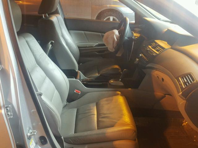 1HGCP36838A053337 - 2008 HONDA ACCORD EXL SILVER photo 5