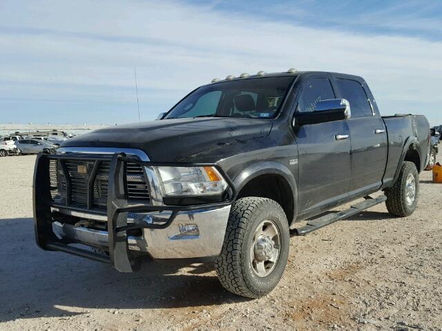 3C6TD5FT9CG160529 - 2012 DODGE RAM 2500 L BLACK photo 2