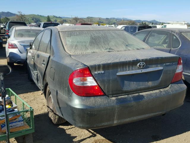 4T1BE32K93U759121 - 2003 TOYOTA CAMRY LE GREEN photo 3