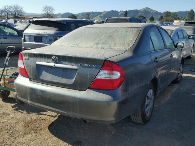 4T1BE32K93U759121 - 2003 TOYOTA CAMRY LE GREEN photo 4