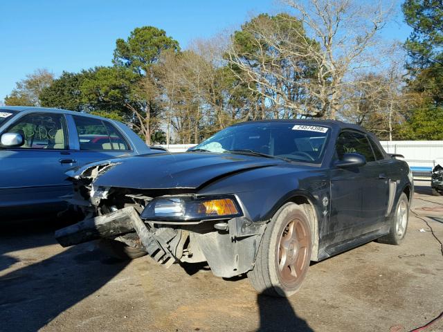 1FAFP44664F241310 - 2004 FORD MUSTANG GRAY photo 2