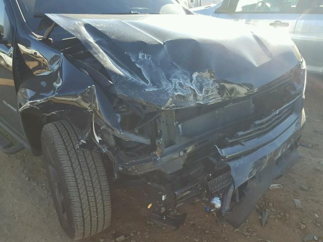 1GCGSCE35G1313269 - 2016 CHEVROLET COLORADO L BLACK photo 9