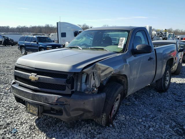 1GCEK14028Z257118 - 2008 CHEVROLET SILVERADO GRAY photo 2