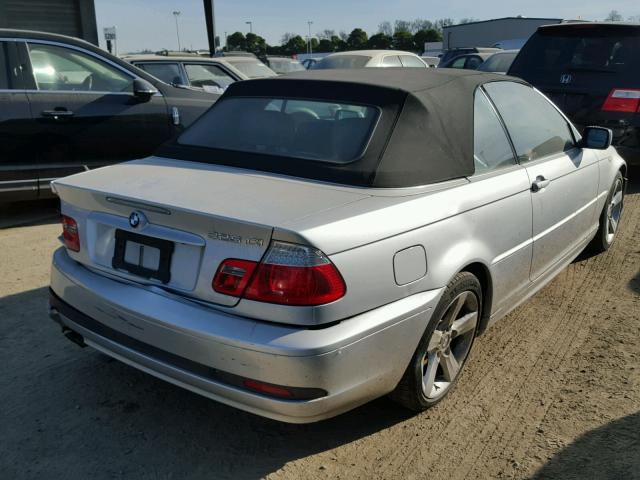 WBABW33424PL25458 - 2004 BMW 325 CI SILVER photo 4