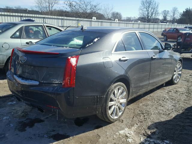 1G6AH5RX2E0195457 - 2014 CADILLAC ATS LUXURY GRAY photo 4