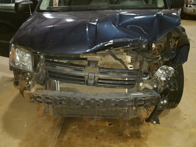 1D8HN44H48B131963 - 2008 DODGE GRAND CARA BLUE photo 7