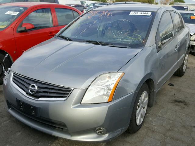 3N1AB6AP1CL655226 - 2012 NISSAN SENTRA 2.0 GRAY photo 2