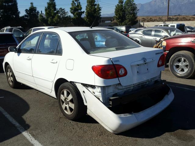 1NXBR32E63Z063332 - 2003 TOYOTA COROLLA CE WHITE photo 3