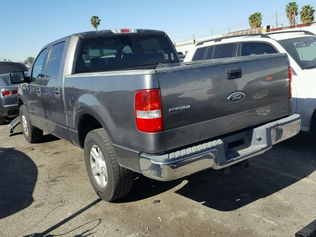 1FTPW12564FA17268 - 2004 FORD F150 SUPER CHARCOAL photo 3