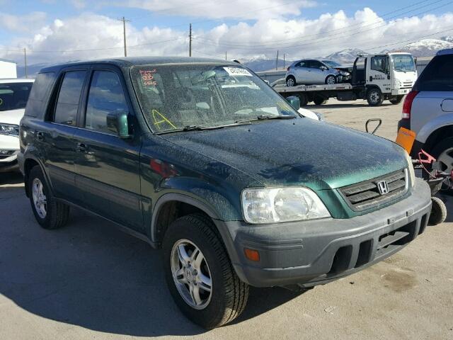 JHLRD1762XC042435 - 1999 HONDA CR-V EX GREEN photo 1