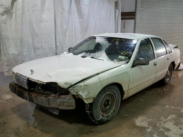 1G1BL52P3TR180378 - 1996 CHEVROLET CAPRICE CL 白色 照片 2