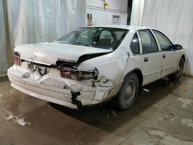 1G1BL52P3TR180378 - 1996 CHEVROLET CAPRICE CL WHITE photo 4