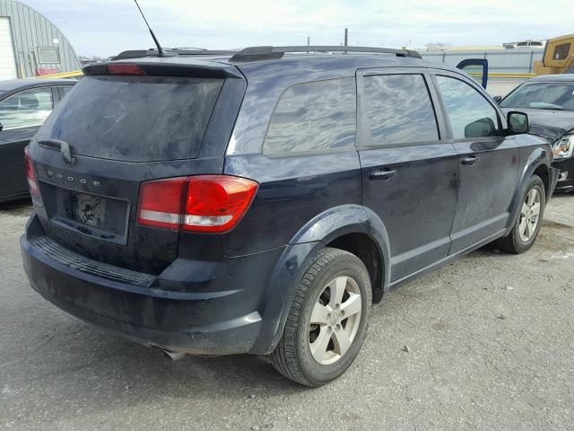 3D4PH1FG6BT526031 - 2011 DODGE JOURNEY MA BLACK photo 4