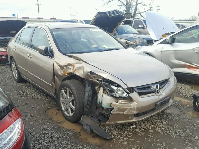 1HGCM66564A030645 - 2004 HONDA ACCORD EX GOLD photo 1