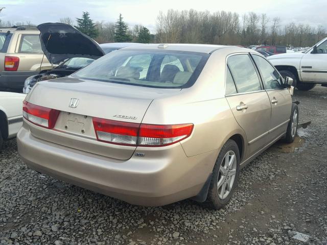 1HGCM66564A030645 - 2004 HONDA ACCORD EX GOLD photo 4