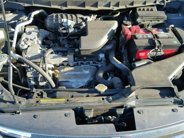 JN8AS5MT9AW014644 - 2010 NISSAN ROGUE S GRAY photo 7