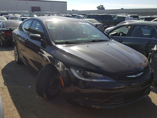 1C3CCCBB4FN650048 - 2015 CHRYSLER 200 S BLACK photo 1