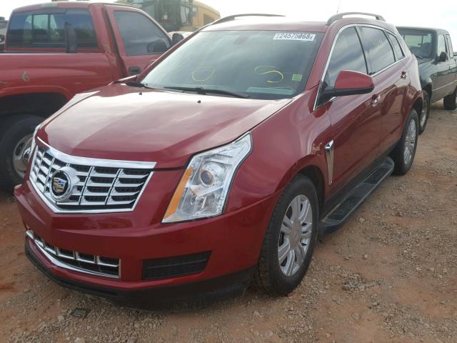 3GYFNAE39FS561488 - 2015 CADILLAC SRX RED photo 2