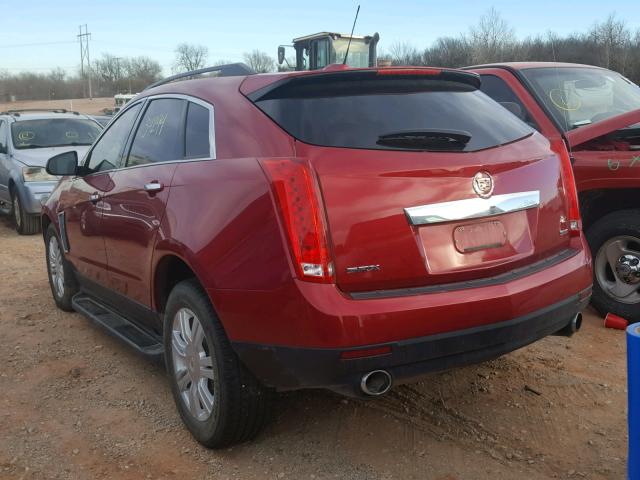 3GYFNAE39FS561488 - 2015 CADILLAC SRX RED photo 3