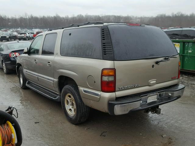 3GKEC16T0YG192049 - 2000 GMC YUKON XL C TAN photo 3