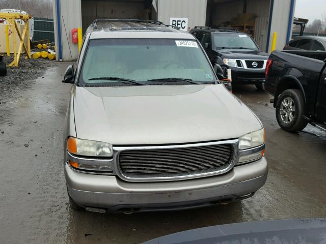 3GKEC16T0YG192049 - 2000 GMC YUKON XL C TAN photo 9