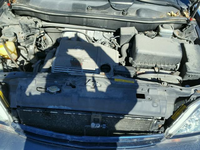 JTJHF10U710225105 - 2001 LEXUS RX 300 BLUE photo 7