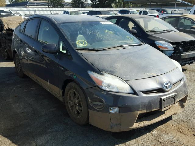 JTDKN3DU0A0035180 - 2010 TOYOTA PRIUS GRAY photo 1