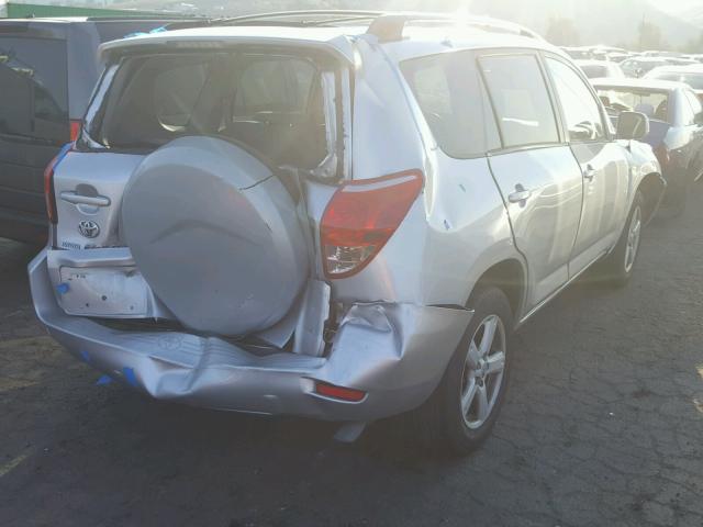 JTMZK33V385021031 - 2008 TOYOTA RAV4 SILVER photo 4